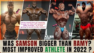 How much muscle did Samson put on ? Quinton full Blown + Most Improved Athlete + Robert's Comeback