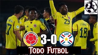 Colombia  3-0 Paraguay Sub20 Resumen. Resumen. Sudamericano Sub 20 🏆