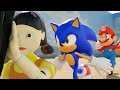 Mario and Sonic VS Squid Game