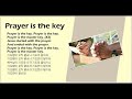 Prayer is the Key