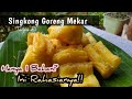 Ide Jualan!! Cara Membuat Singkong Goreng Merekah Tanpa Es Batu | Singkong Agar Empuk Dan Mekar