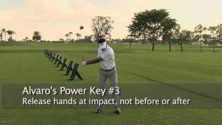 Alvaro Quiros: Keys to Long Drives