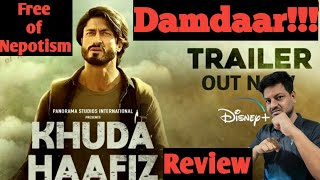 KHUDA HAAFIZ trailer review | Khuda Haafiz movie trailer reaction & Review | Vidyut Jammwal | Disney