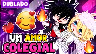 [ DUBLADO ] UM AMOR COLEGIAL 😍 SASUNARU YAOI BL 🏳️‍🌈 | MINI FILME GACHA LIFE