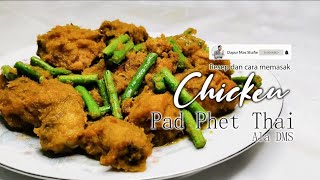 Chicken Pad Phet - Resep Dan Cara Memasak Ayam Pad Phet