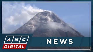 PHIVOLCS records increased activity from Mayon Volcano | ANC