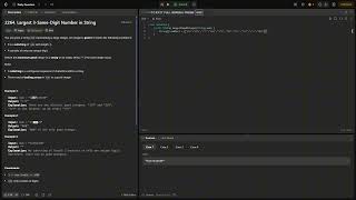 2264. Largest 3-Same-Digit Number in String Java Solution