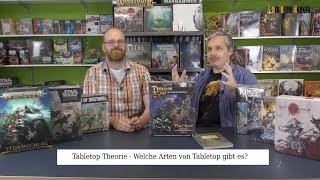 Welche Arten von Tabletop gibt es eigentlich?