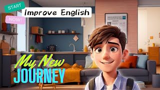 Improve English from Story🗣️ | My New Journey with PDF!｜Daily Conversations & English Practice |Ch.1