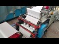 Three decks high speed automatic folding napkin tissue paper making machine