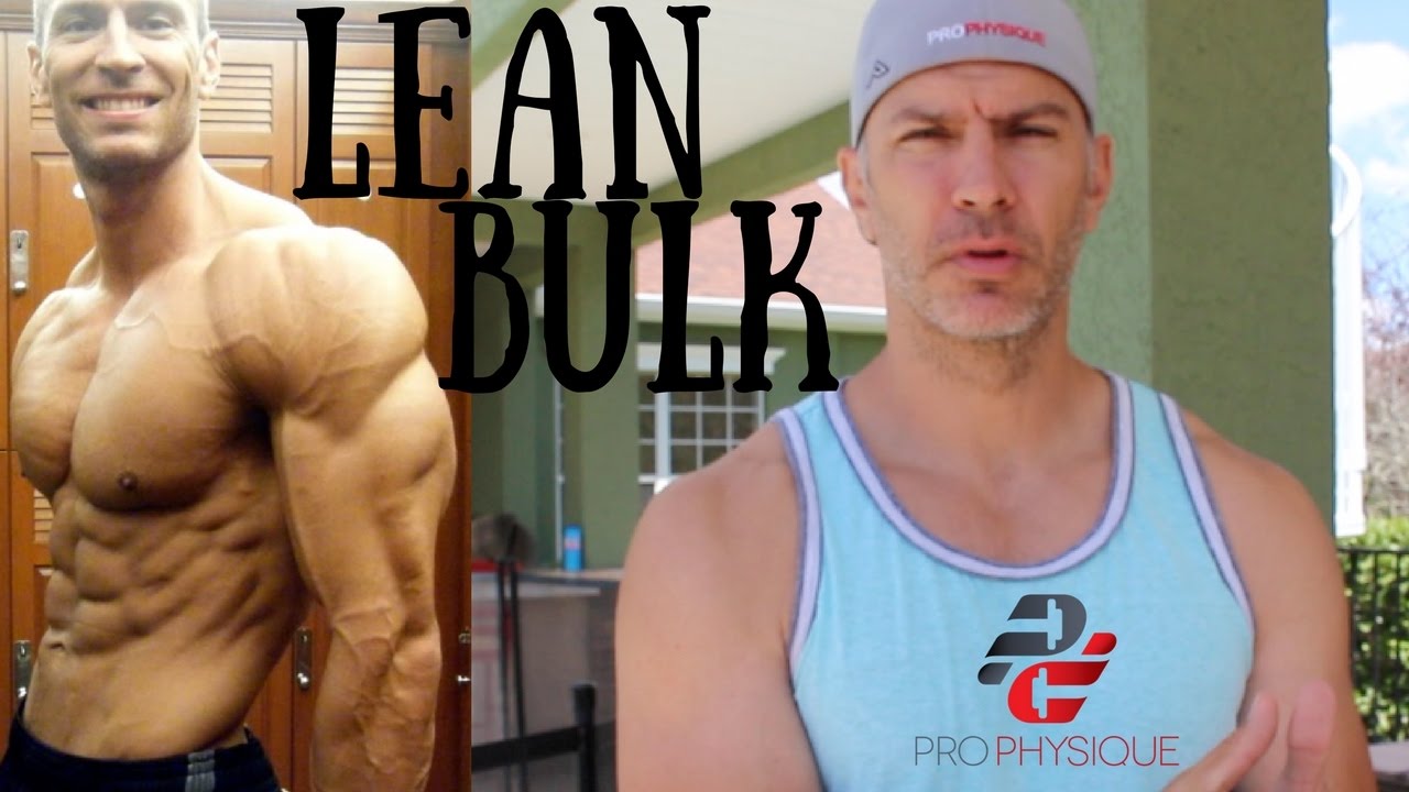 How To Lean Bulk Youtube