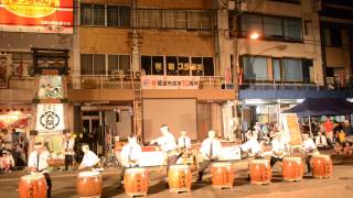 2014となみ伝承やぐら大祭　水舞流越中八幡太鼓