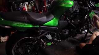 2013 Kawasaki ZX14R: Brocks Performance exhaust install