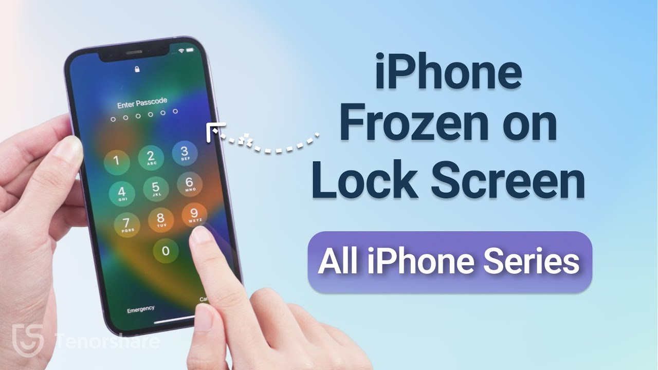 How To Fix IPhone Frozen On Lock Screen IPhone 14/13/12/11/X [All Stuck ...