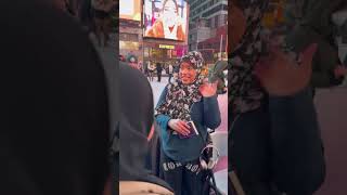 non-Muslim tries Hijab then THIS HAPPENED! #shorts