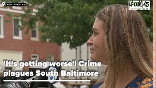 'It's getting worse'| Car thefts, property crimes plague South Baltimore neighborhoods