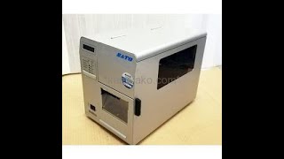 [中古]ラベル･バーコードプリンタ スキャントロニクス M-48Pro8 SATO(サトー)製 動作確認動画1572739000021082451