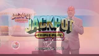 Jackpot Triple Play and Fantasy 5 20211105