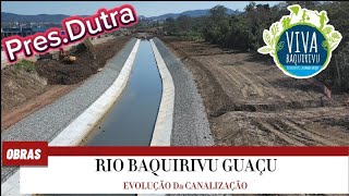 Rio Baquirivu Guaçu canalização. #riobaquirivu #viva #instagram #tiktok #noticias #canalização