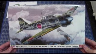 Hasegawa 1/48 MITSUBISHI A6M2b ZERO FIGHTER # 07333 www.eModels.co.uk