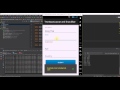 Android Material Design: TextInputLayout and SnackBar Demo