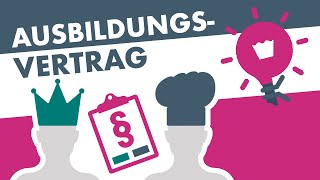 BERUFSAUSBILDUNGSVERTRAG einfach erklärt