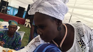 SEE HOW ALHAJA GANIYAT BURIED HER MOTHER WITH AMERICANA LADIES STORM IBADAN