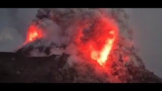 Personas se arriesgan por grabar el volcán Santiagüito