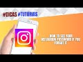 How To Find Instagram Password And Username || How to see your instagram password if you forgot it