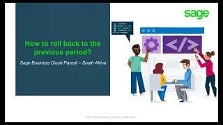 Sage Business Cloud Payroll: How to return to a previous period.