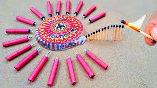 Matchstick Chain Reaction Domino vs Crackers vs Chakri