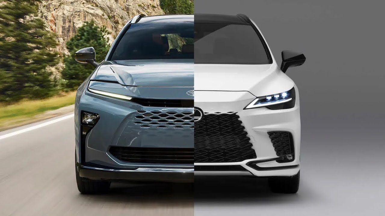 2025 Toyota Crown Signia Vs. 2024 Lexus RX: Premium Midsize SUVs ...