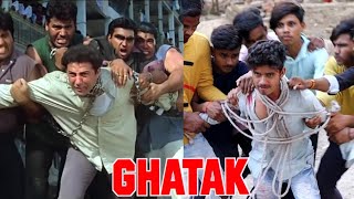 Ghatak (1996) | Sunny Deol | Danny Denzongpa Dialogues | Best Action Scene | Ghatak Movie Spoof |
