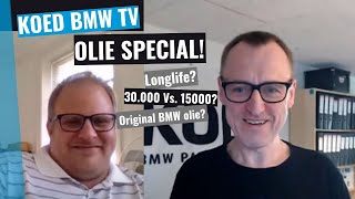 BMW Olie. Hvad er vigtigt når det handler om olie til BMW? Olieskift for hver 30.000?