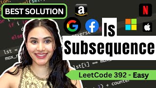 Is Subsequence - LeetCode 392 - Python