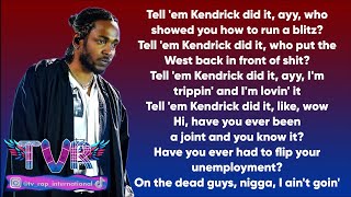 Gnx Lyrics Kendrick Lamar Elyrics Net