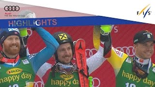 Highlights | Hirscher secures historical sixth straight overall title in Kranjska Gora | FIS Alpine