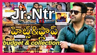 Jr Ntr all telugu movies budget and collections | Jr Ntr hits and flops telugu RRR