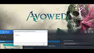 How To Fix Avowed Fatal Error/LowLevelFatalError On PC