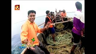 കടലിന്റെ മക്കൾക്കൊപ്പം ആഴക്കടലിൽ മീൻപിടിക്കാൻ പുറപ്പെട്ട് കലേഷും