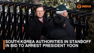 South Korea authorities in standoff in bid to arrest President Yoon