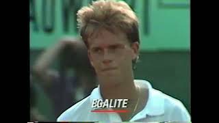 '89年　全仏オープン決勝　マイケル・チャンVSステファン・エドバーグ  3 of 3