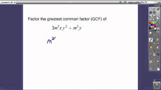 Algebra 1 Lesson 35