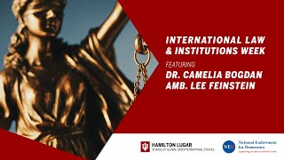 International Law \u0026 Institutions Week: Dr. Camelia Bogdan