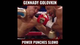 Gennady Golovkin Power Punches Slomo #shorts #subscribe