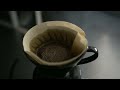 コーヒーを淹れるだけのサンプル動画