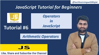JavaScript Arithmetic Operator | JavaScript Tutorial 6| #javascript #webdevelopment