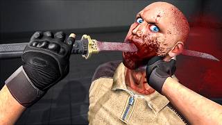 this vr game is actually way too violent...