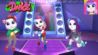 Angela's Rock Dance Competition | My Talking Angela 2 Part 3