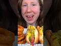 ASMR HOT DOGS MUKBANG #shorts